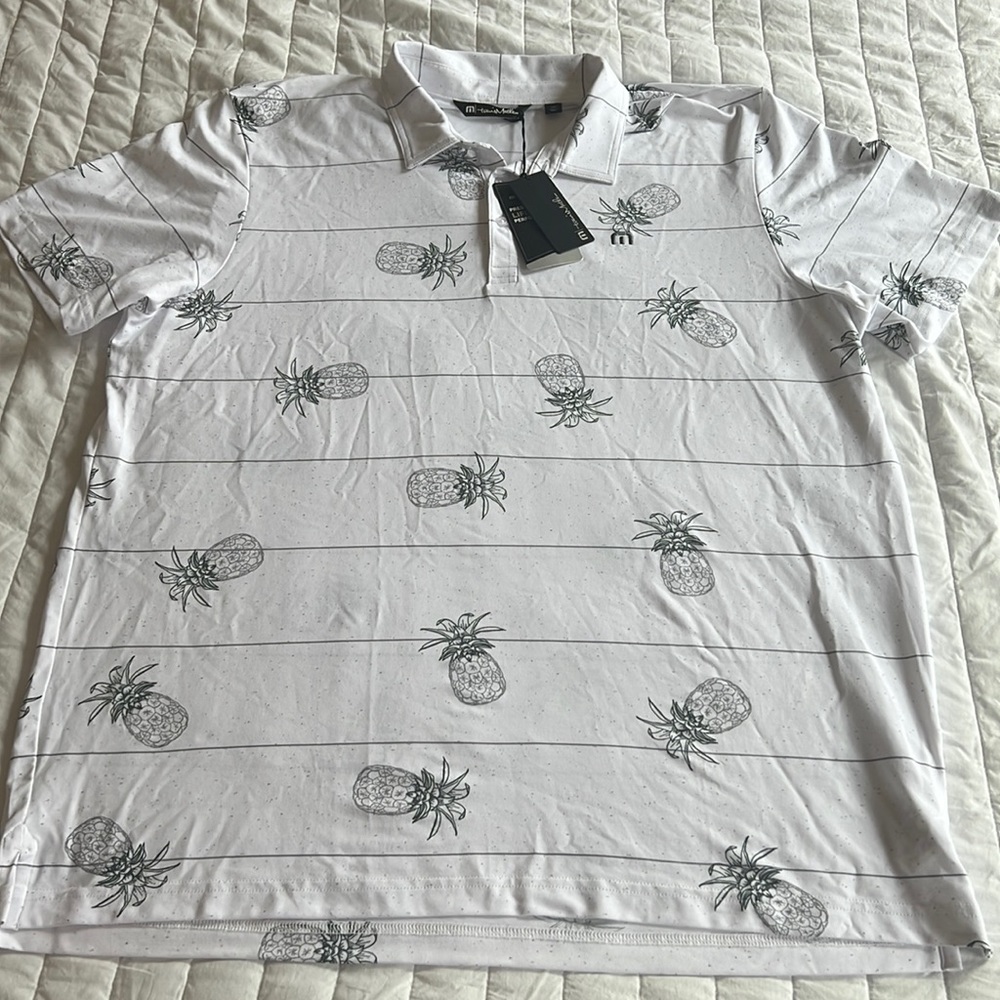 Mens XXL Travis Mathew golf shirt NWT